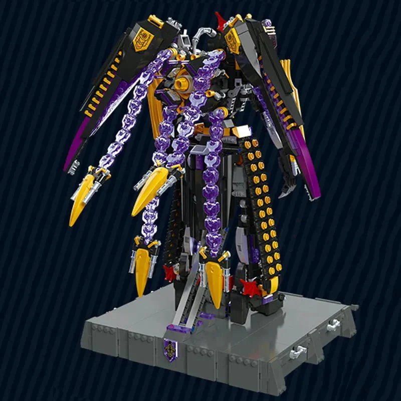 Jiestar 67010 - Endless Dawn Calamity Knight Mecha Rider - vue 3 | Power Blockz