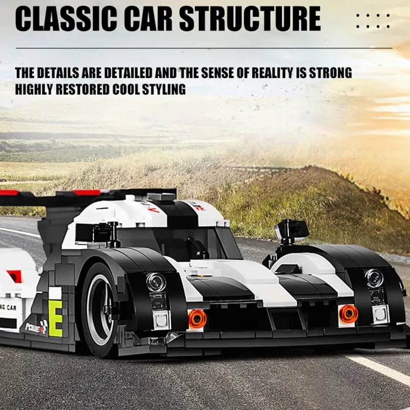 Mould King 10002 - Hybrid Le Mans Prototype - vue 11 | Power Blockz