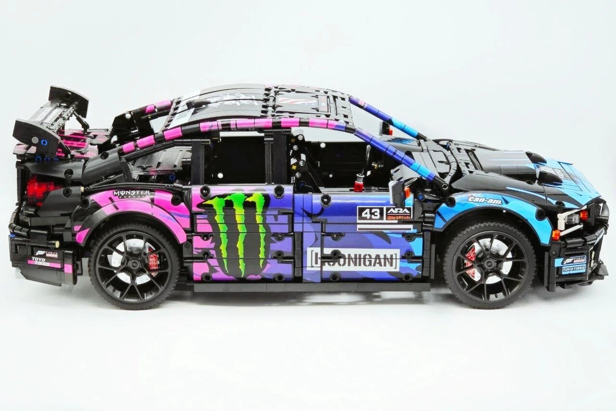 Jiestar 57010 - Static Version - Ken Block WRX STI Drift Monster - vue 13 | Power Blockz