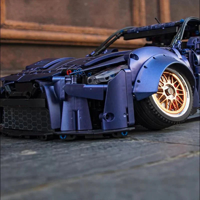 KBOX 10221 - Static Version - Stanced R35 GTR Godzilla Twin-Turbo - vue 12 | Power Blockz