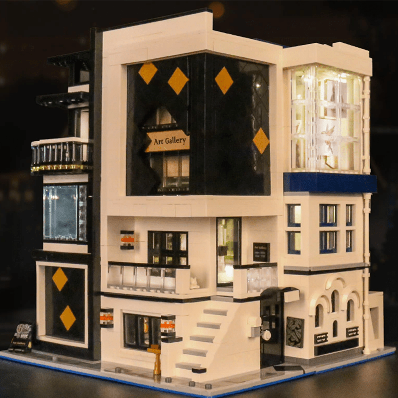 Mould King 16043 - Panoramic Art Gallery - vue 12 | Power Blockz