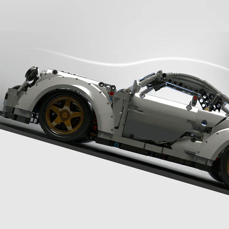Happy Build YC-QC016 - Air-Cooled 911 GT2 RS Track Racer - vue 9 | Power Blockz