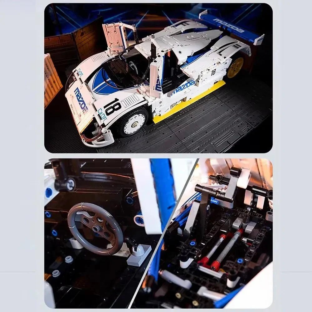 CaDa C63007W - Static Version - Mazda 787B - vue 8 | Power Blockz