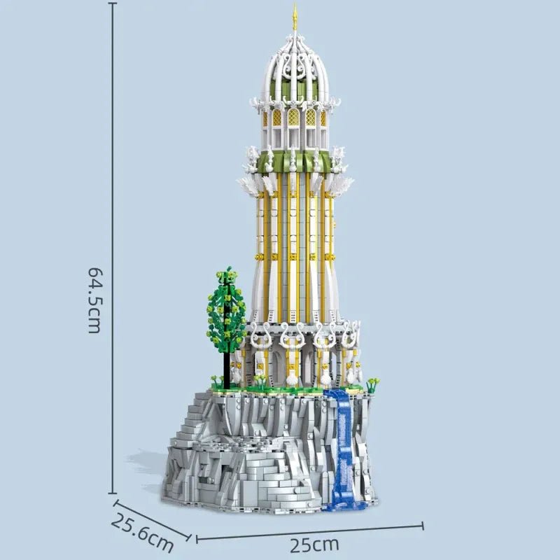Elven Mountain Sanctuary | 37897pcs - Complete Kit - 37987pcs - Elven Mountain Sanctuary - vue 9 | Power Blockz
