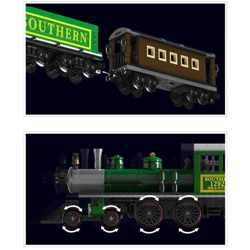 Southern Steam Locomotive Remote Control - vue 5