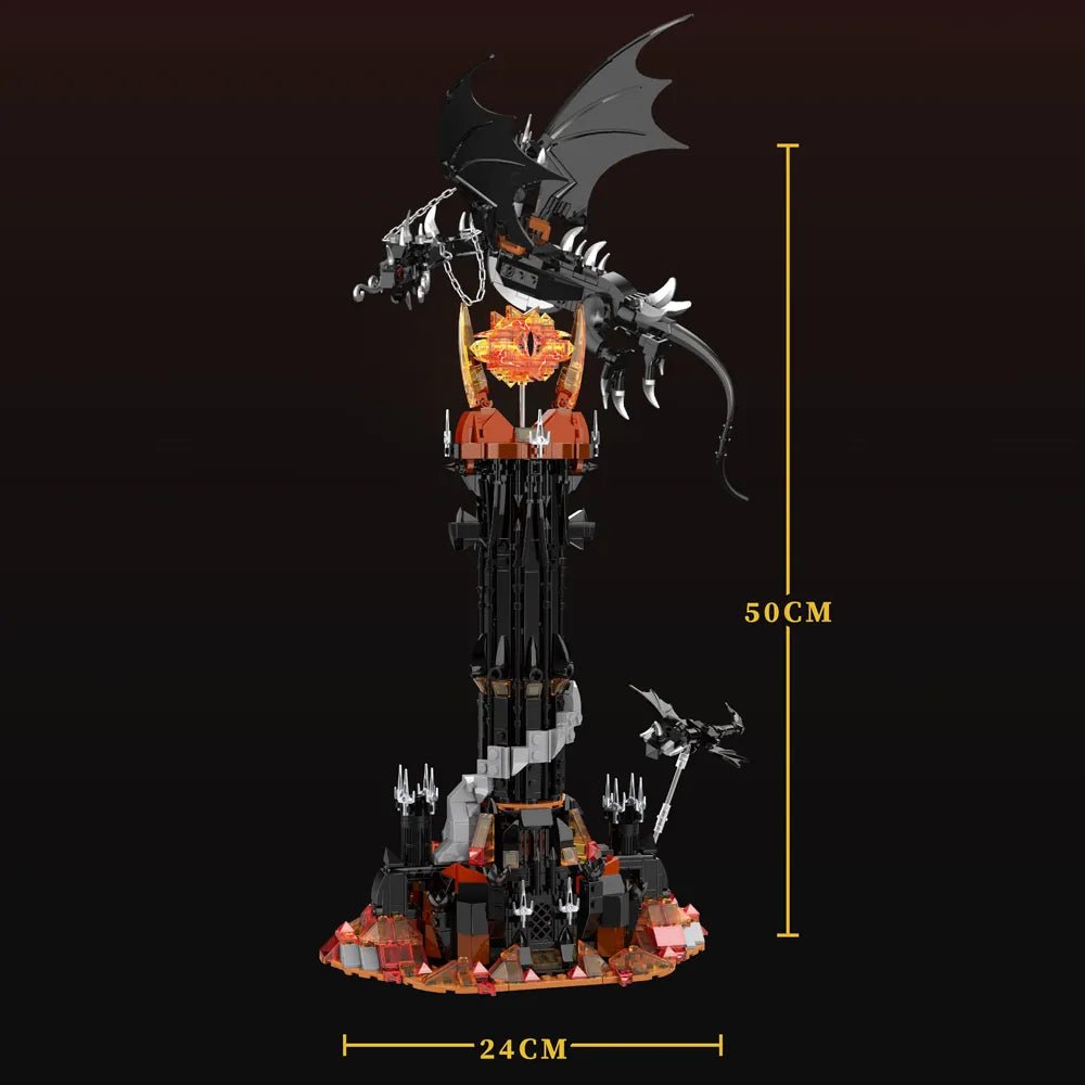 Pinleen PL6001 - The Dark Tower The Lord of the Rings - vue 6 | Power Blockz