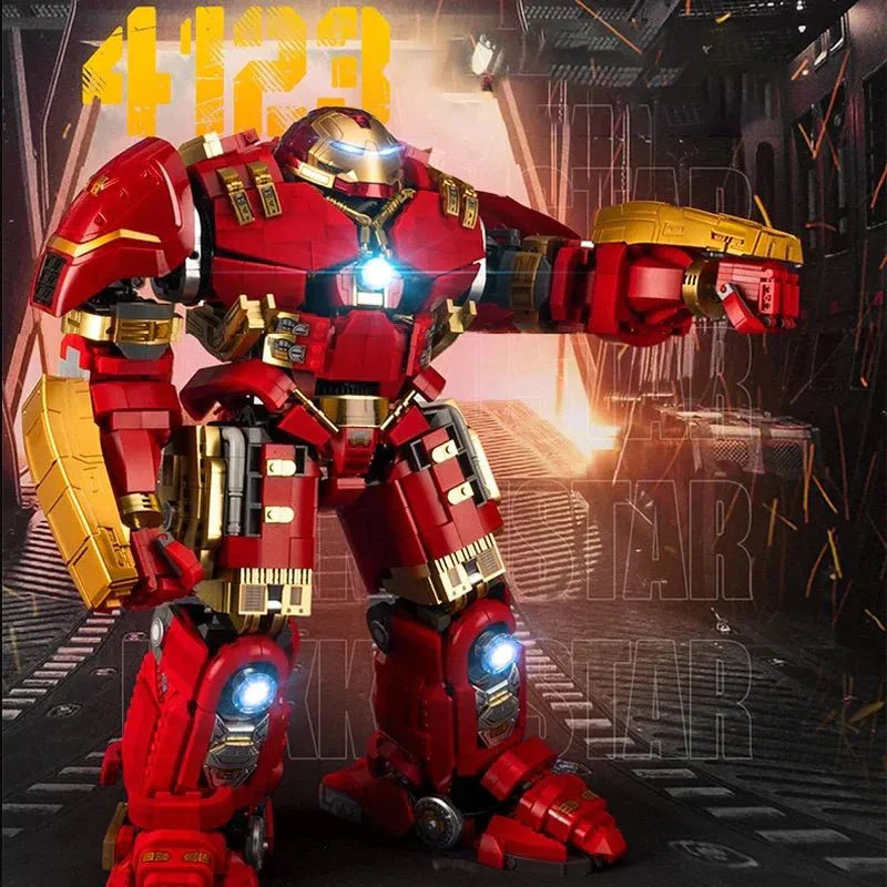 KBOX V5004 - MK44 Hulkbuster Armor - vue 6 | Power Blockz