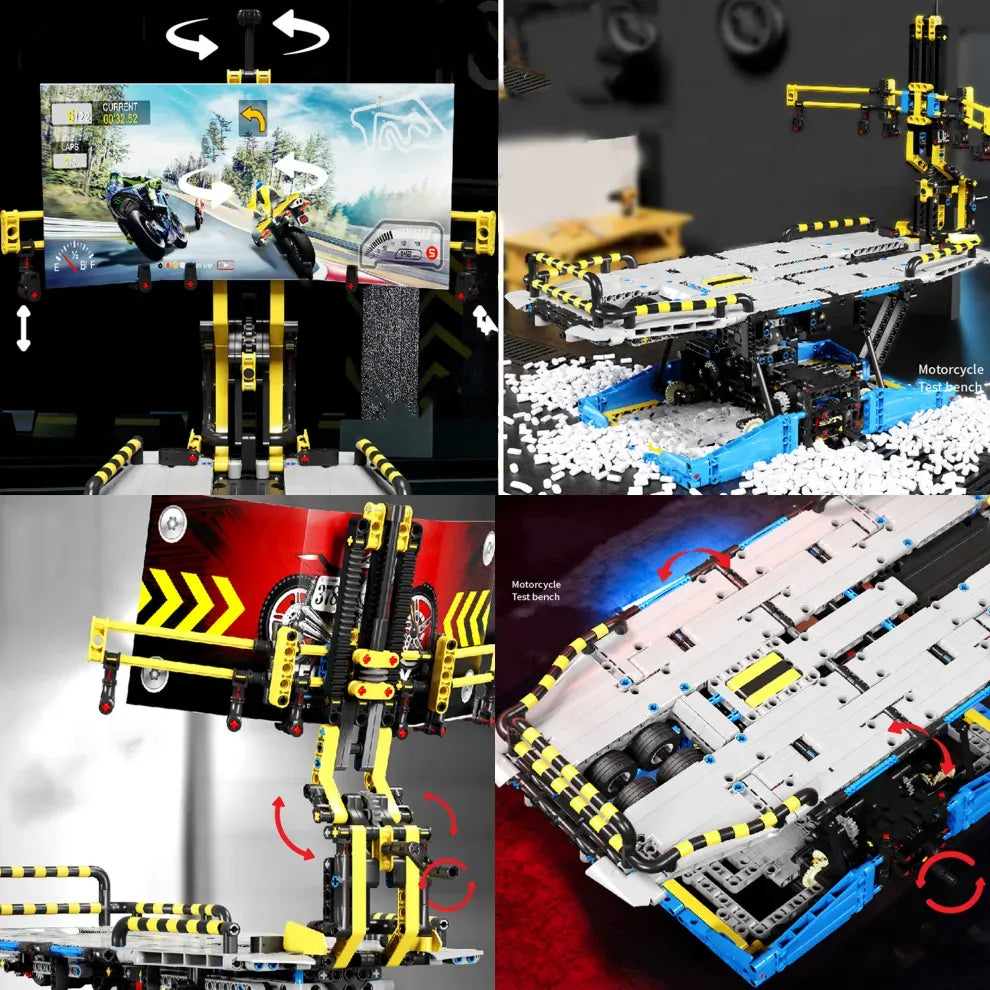 TAIGAOLE T2016 - Motorcycle Simulation Test Bench - vue 5 | Power Blockz