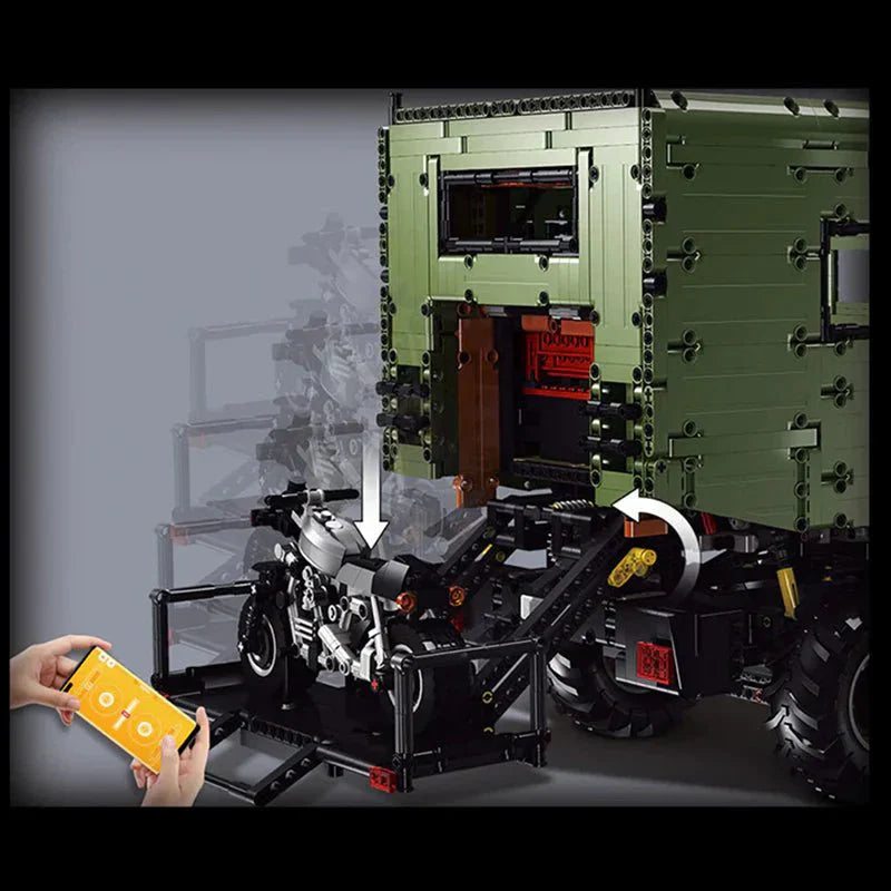 Rael LE-J907 - Static - All-Terrain Utility Work Truck - vue 2 | Power Blockz