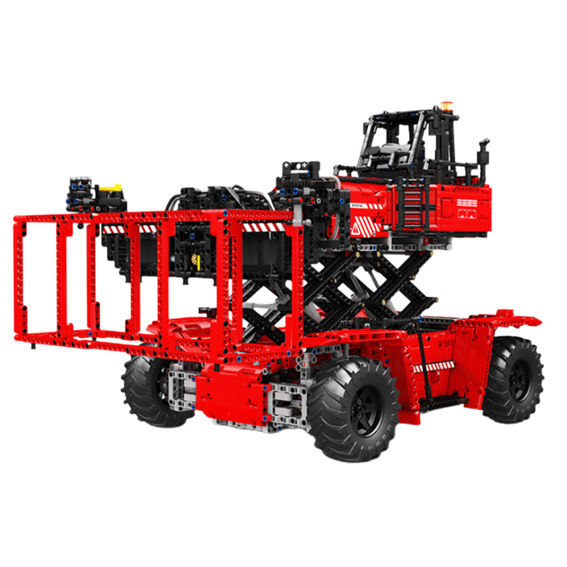 Mould King 17029 WHITE - Container Forklift - Ultimate Edition - vue 7 | Power Blockz