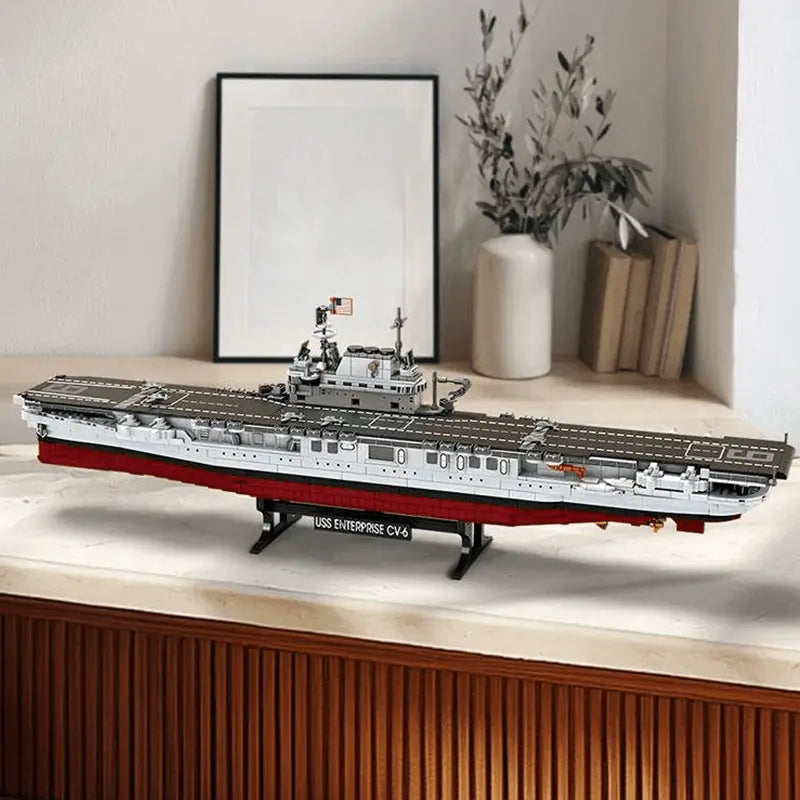 FC4206 - The USS CV-6 Enterprise Battleship - vue 7 | Power Blockz