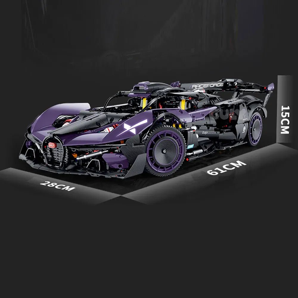 Guly 10643 - Static Version - Turbocharged W16 Track Hypercar - vue 12 | Power Blockz