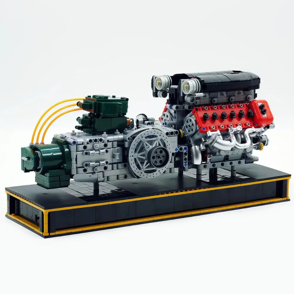 MORKX026001 - Italian V12 NA Hypercar Engine - vue 6 | Power Blockz