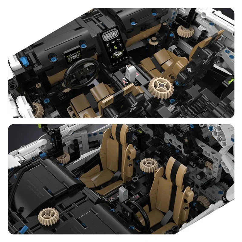 Guly 10628 - Static Version - Twin-Turbo Track Hypercar - vue 15 | Power Blockz