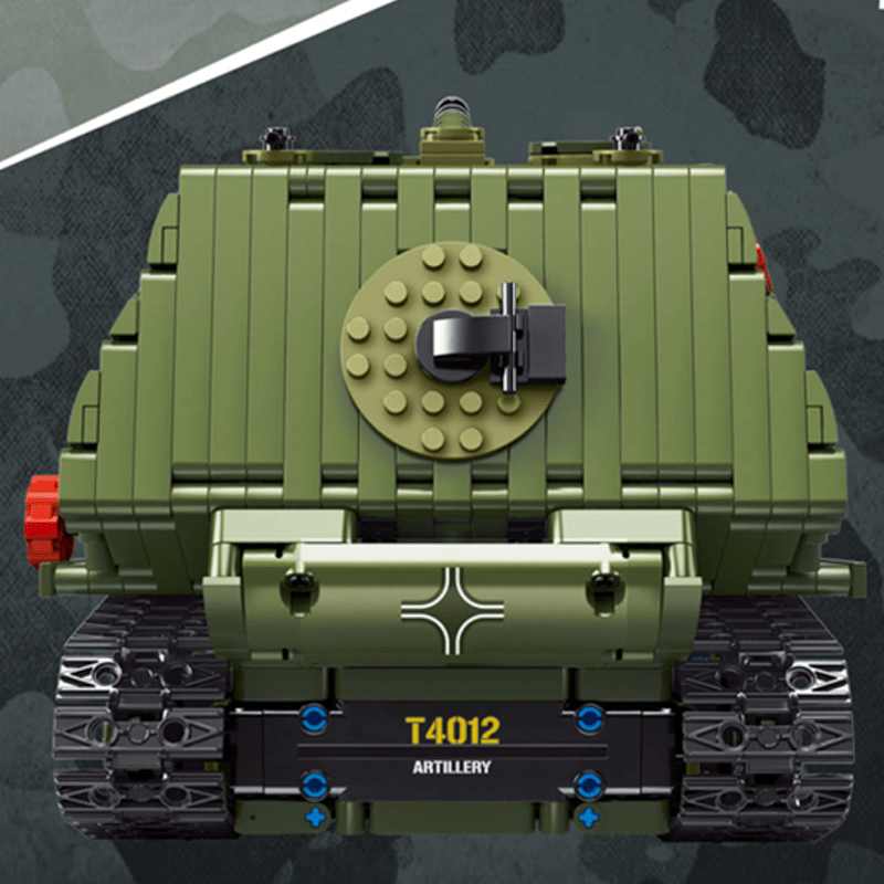 TGL T4012 - Remote Controlled Ferdid Tank Destroyer - vue 4 | Power Blockz