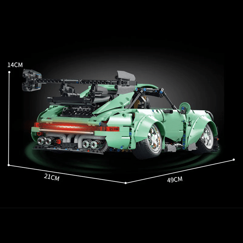 KBOX 10220 - Static Version - Widebody 911 Retro Rear-Engine Coupe - vue 5 | Power Blockz