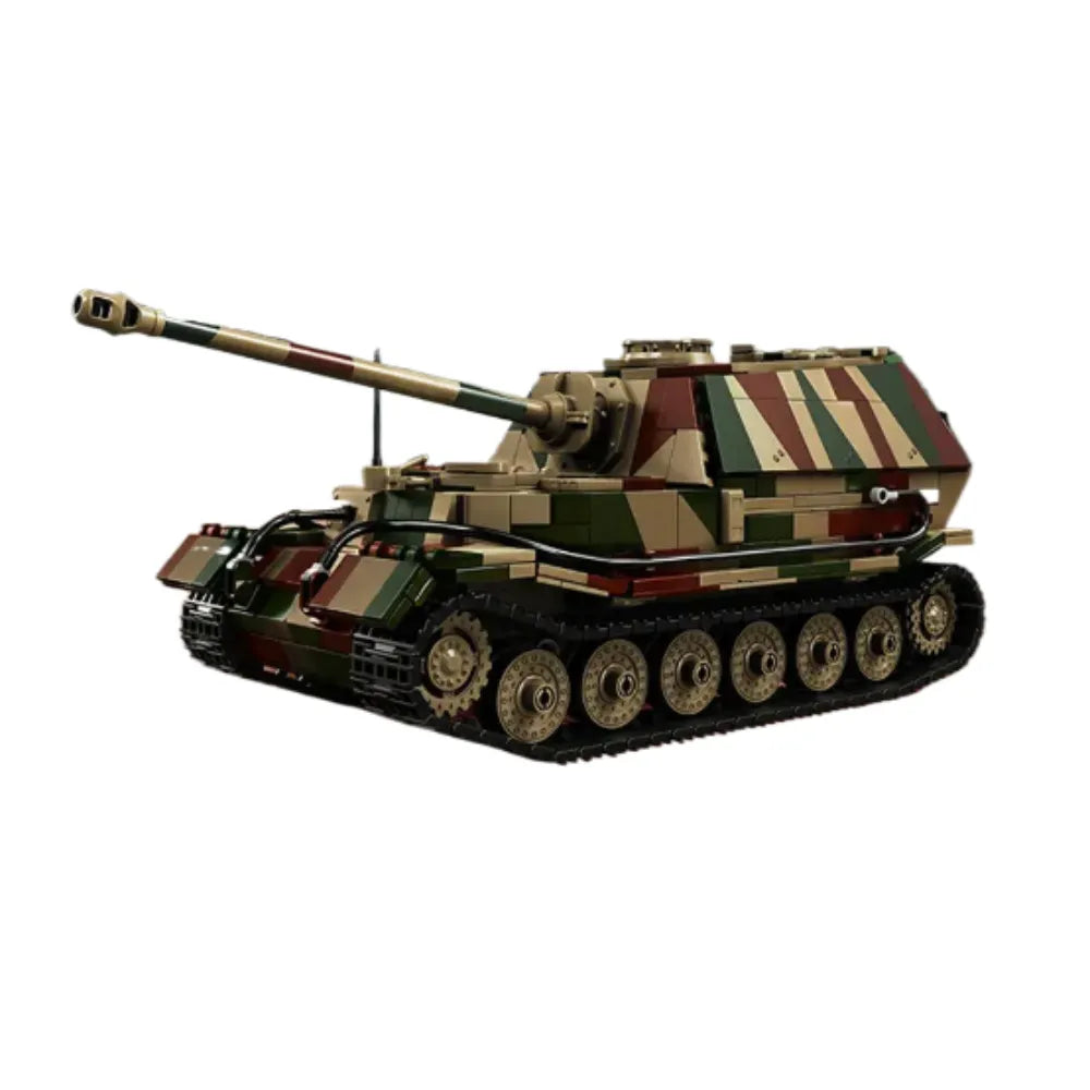 12GO 97023 - Jagdpanzer Tiger (Elephant) Tank | Power Blockz