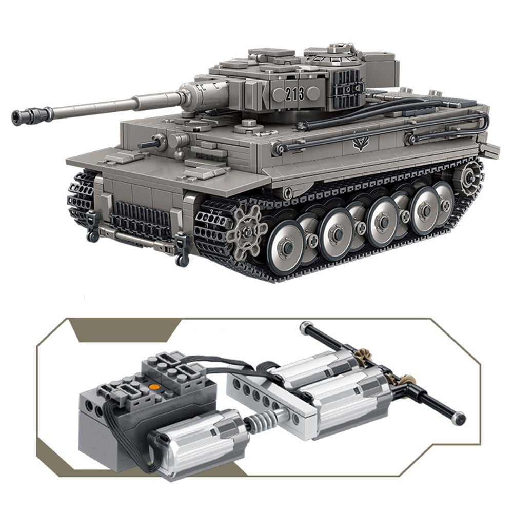CaDa C61071 - Tiger Heavy Tank - vue 5 | Power Blockz