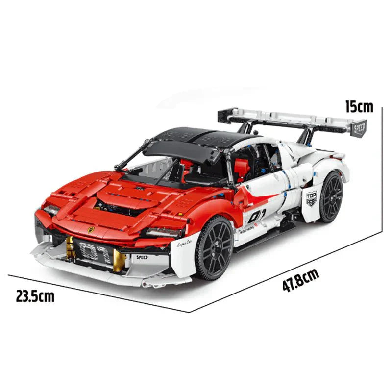 Jiestar JD009 - Static Version - Electric GT Concept Racer - vue 6 | Power Blockz