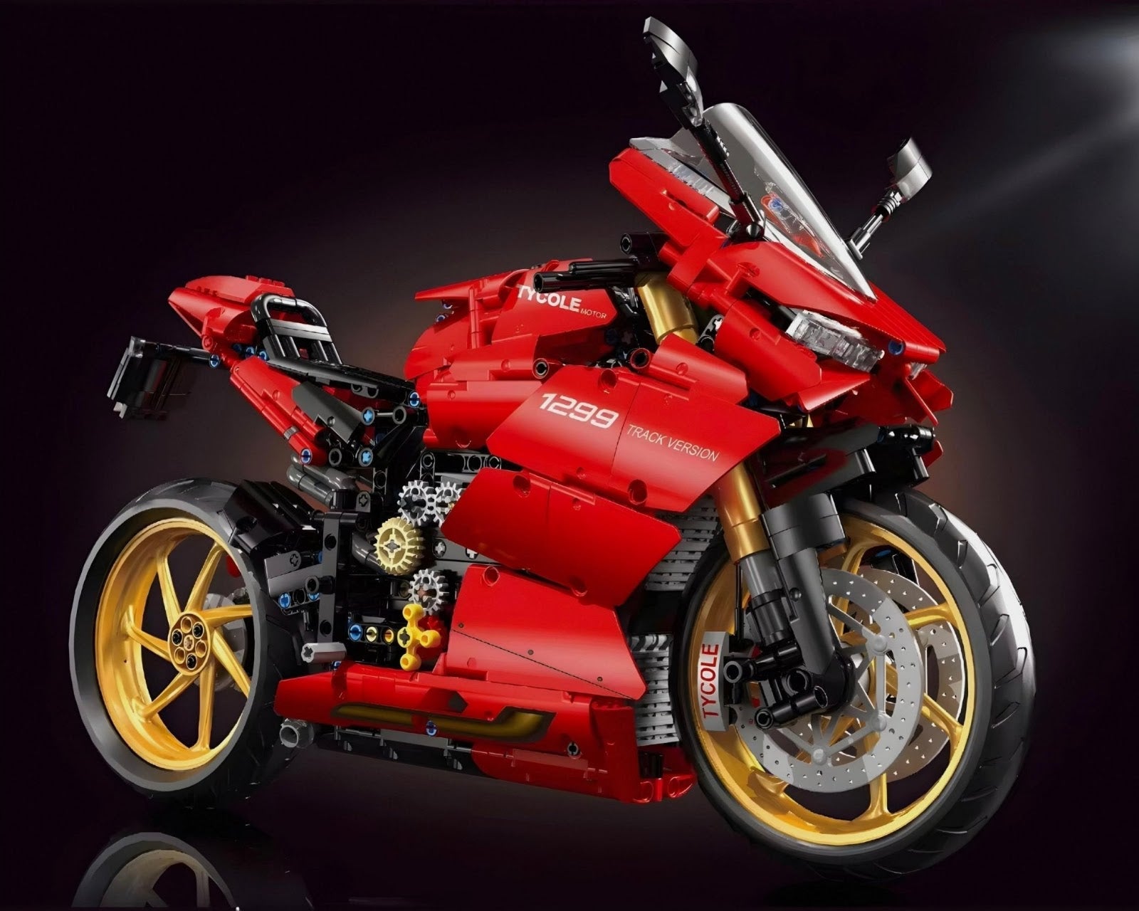 Reobrix 85004 - V4 Racing Superbike - vue 3 | Power Blockz