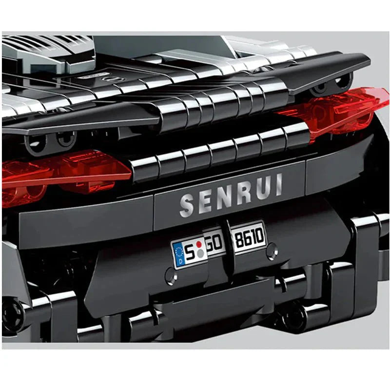 Sembo 8610 - RC Open-Top Sports Car - vue 4 | Power Blockz