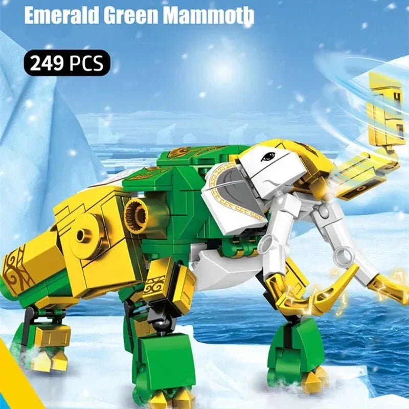 Transforming Mecha Robot Therion Totems Bricks Toy | 868pcs - Transforming Mecha Robot Therion Totems Bricks Toy - vue 6 | Power Blockz