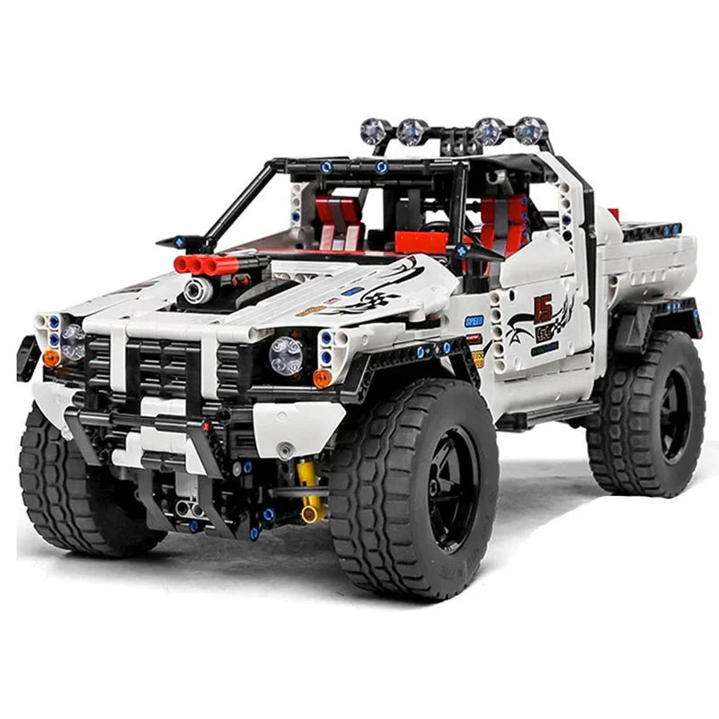 Mould King 18005 - 4x4 Custom Off-Roader - vue 10 | Power Blockz