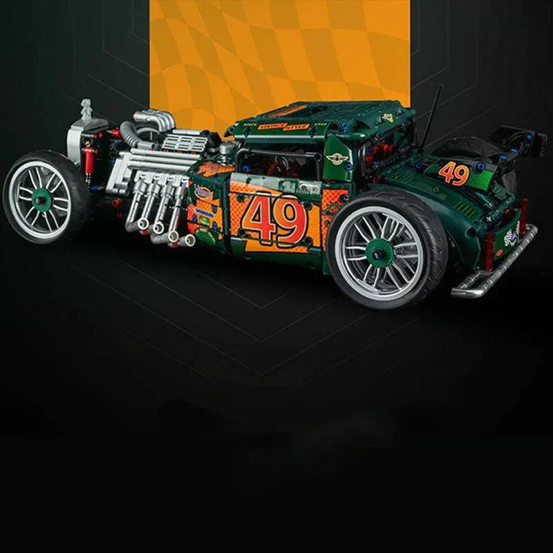 KBOX K10509 - Static Version - Classic Hot Rod Coupe - vue 6 | Power Blockz