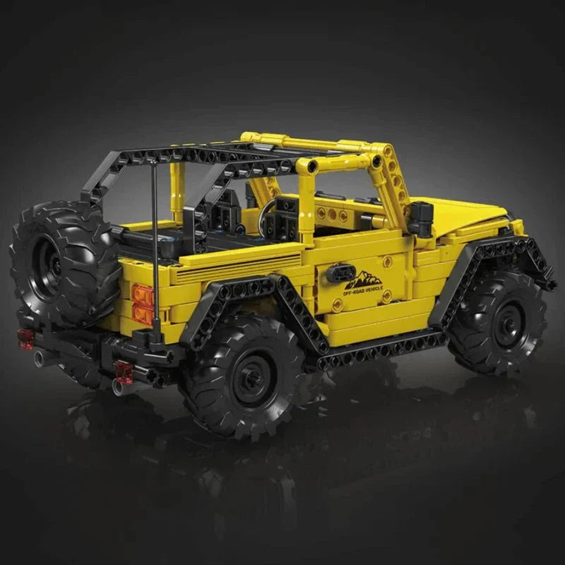 Mould King 15058 - Convertible Trail 4x4 - vue 6 | Power Blockz