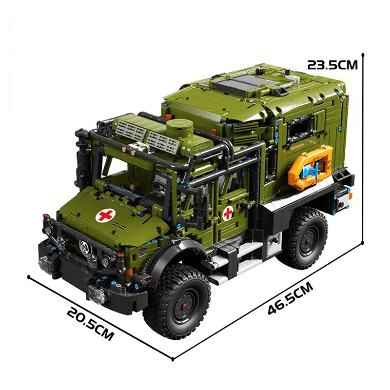 TGL T4023 - Armoured Military Ambulance - vue 9 | Power Blockz