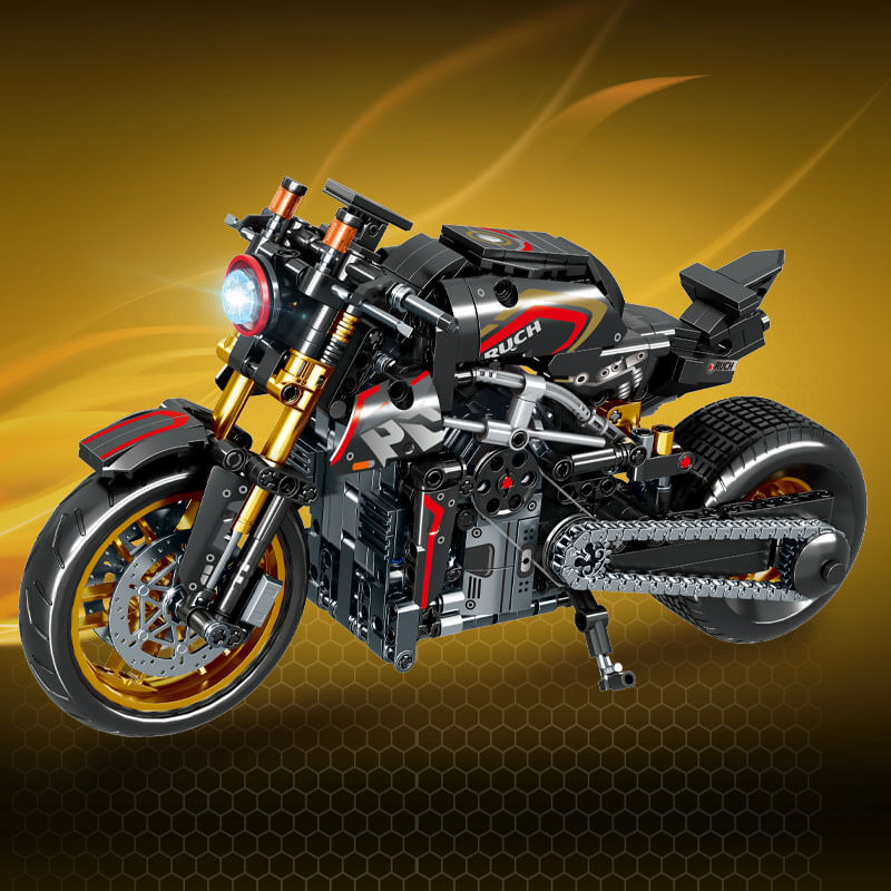Carbon Devil Sport Bike - vue 3