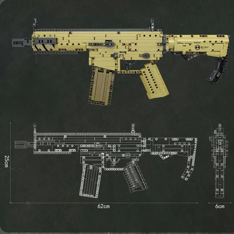 Mould King 14015 - Military Scar - vue 11 | Power Blockz