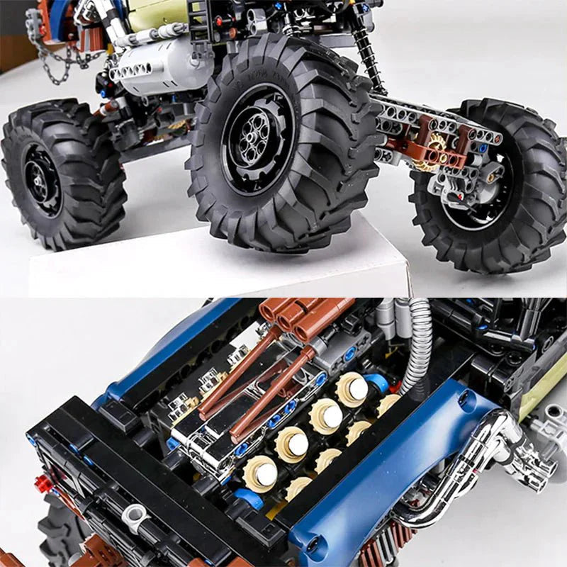 Mould King 18006 - Post-Apocalypse Survival Truck - vue 2 | Power Blockz