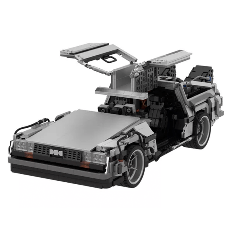 Jiestar 92004 - Retro Time-Travel Coupe - vue 9 | Power Blockz