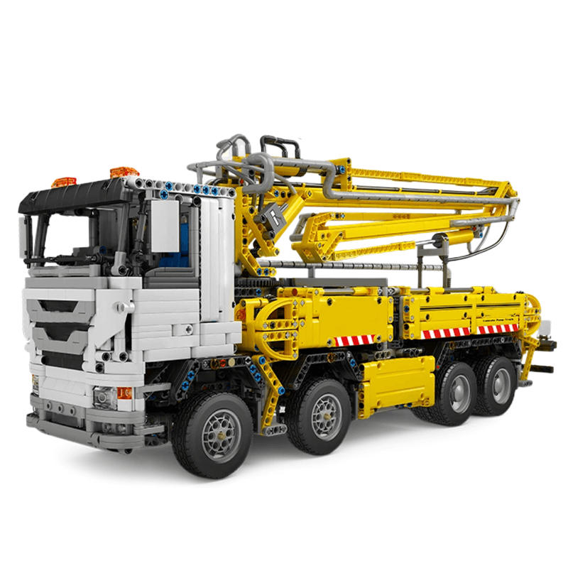 Mould King 19003 - Industrial Pneumatic Concrete Pump | Power Blockz
