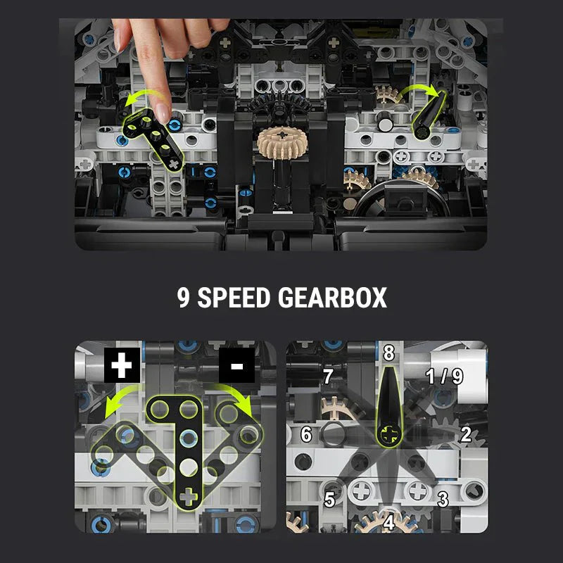 Guly 10628 - Static Version - Twin-Turbo Track Hypercar - vue 14 | Power Blockz