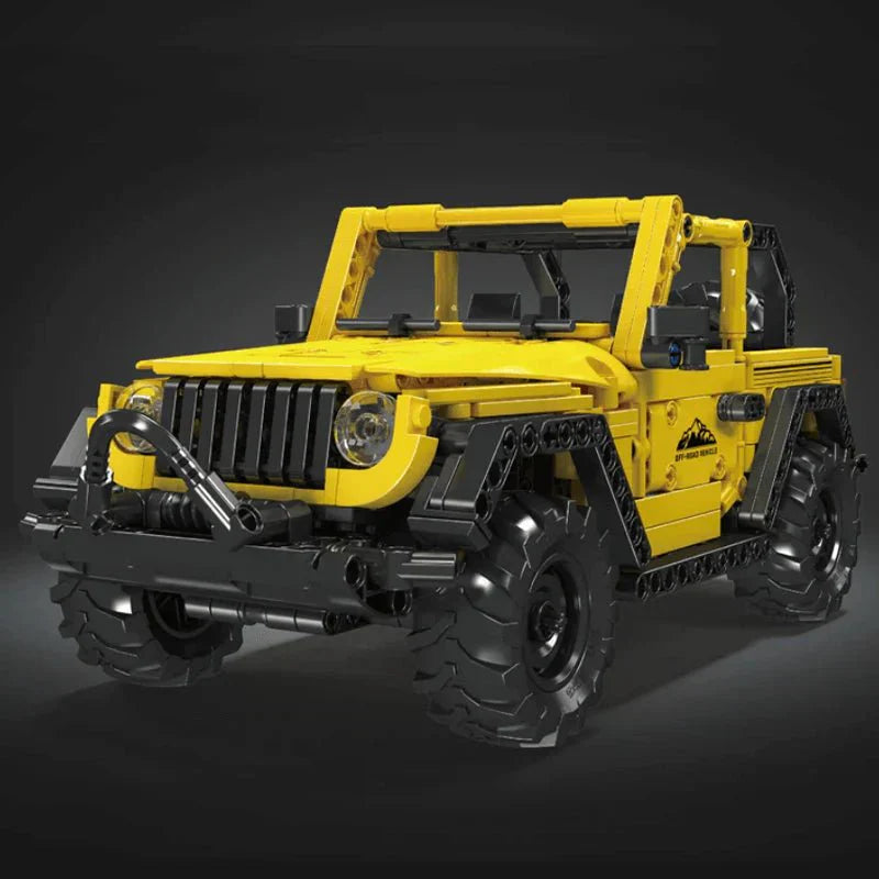 Mould King 15058 - Convertible Trail 4x4 - vue 3 | Power Blockz