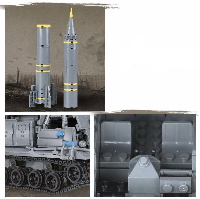 Xingbao XB-06005 - Missile Transporter - vue 3 | Power Blockz