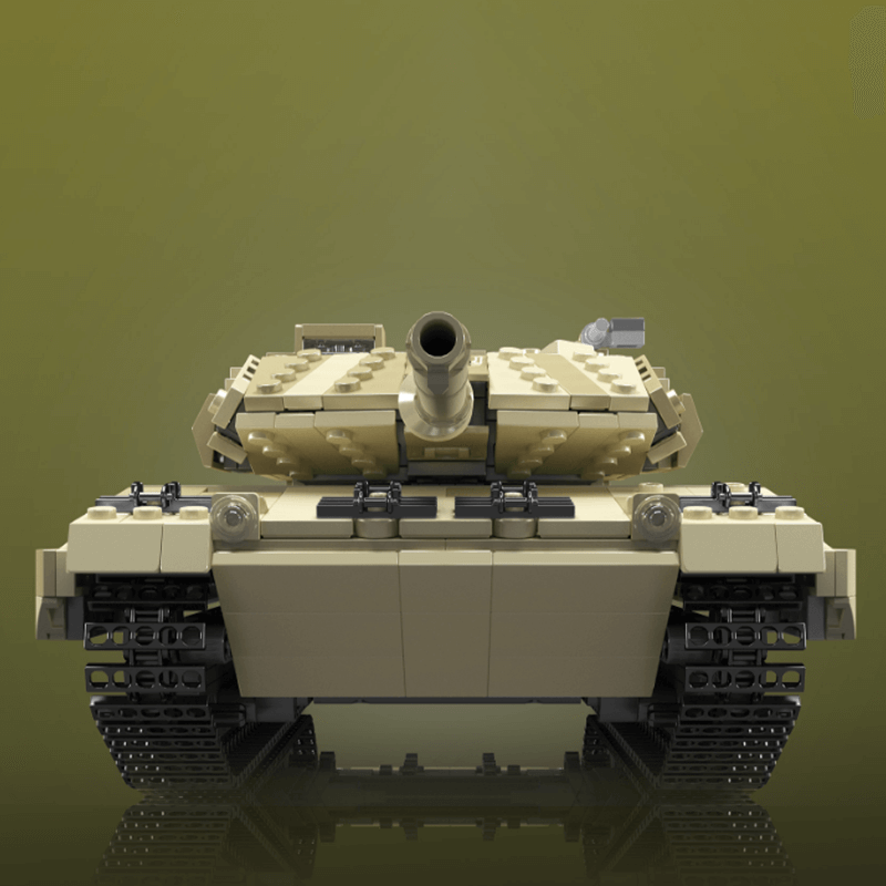 Mould King 20020 - Remote Controlled Leopard Tank - vue 4 | Power Blockz