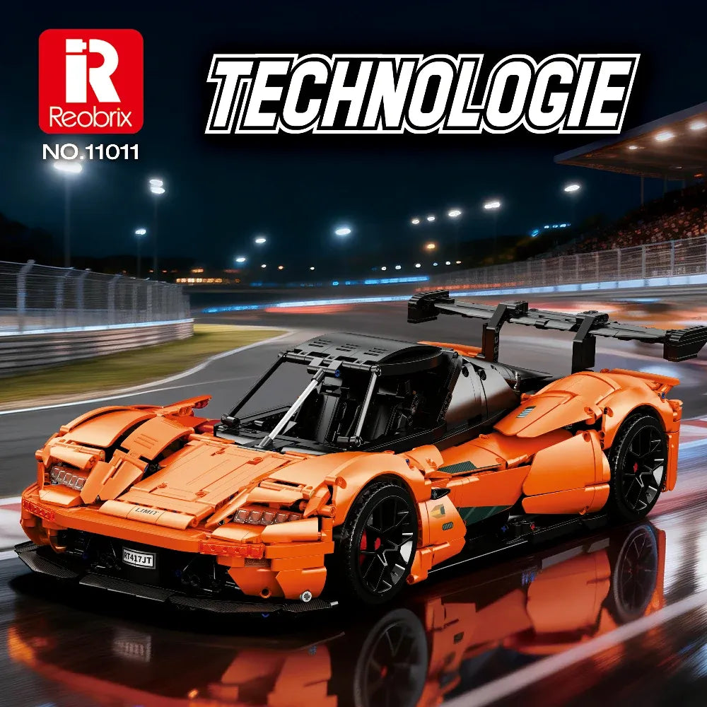 Reobrix 11011 - Hypercar Xbow GT-XR - vue 6 | Power Blockz
