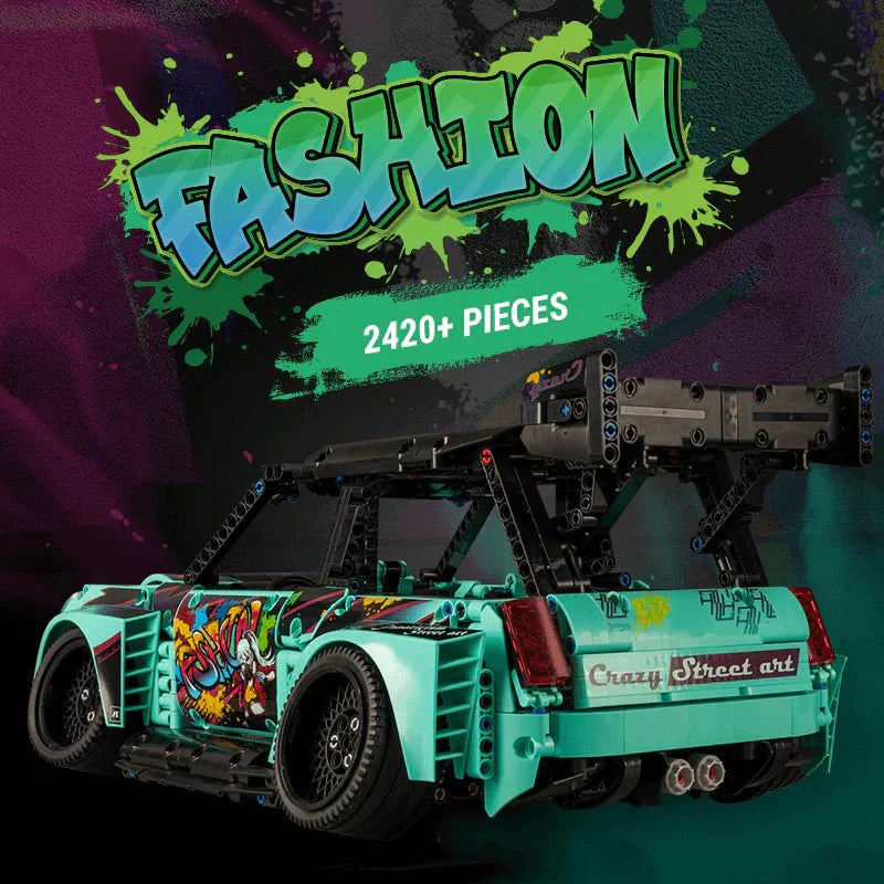 KBOX 10505 - Hellaflush Cooper Graffiti Compact - vue 3 | Power Blockz