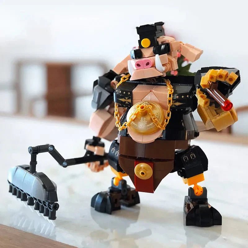 Movie King Monkie Pig Warrior Mecha Bricks Toy | 547pcs - Movie King Monkie Pig Warrior Mecha Bricks Toy - vue 4 | Power Blockz