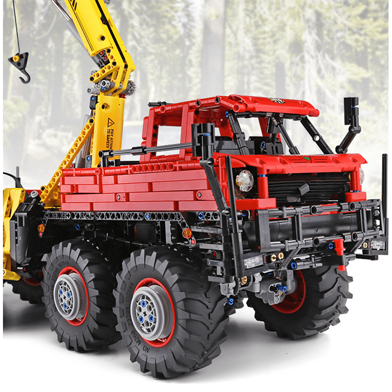 Mould King 13146 - RC Logging Truck - vue 10 | Power Blockz