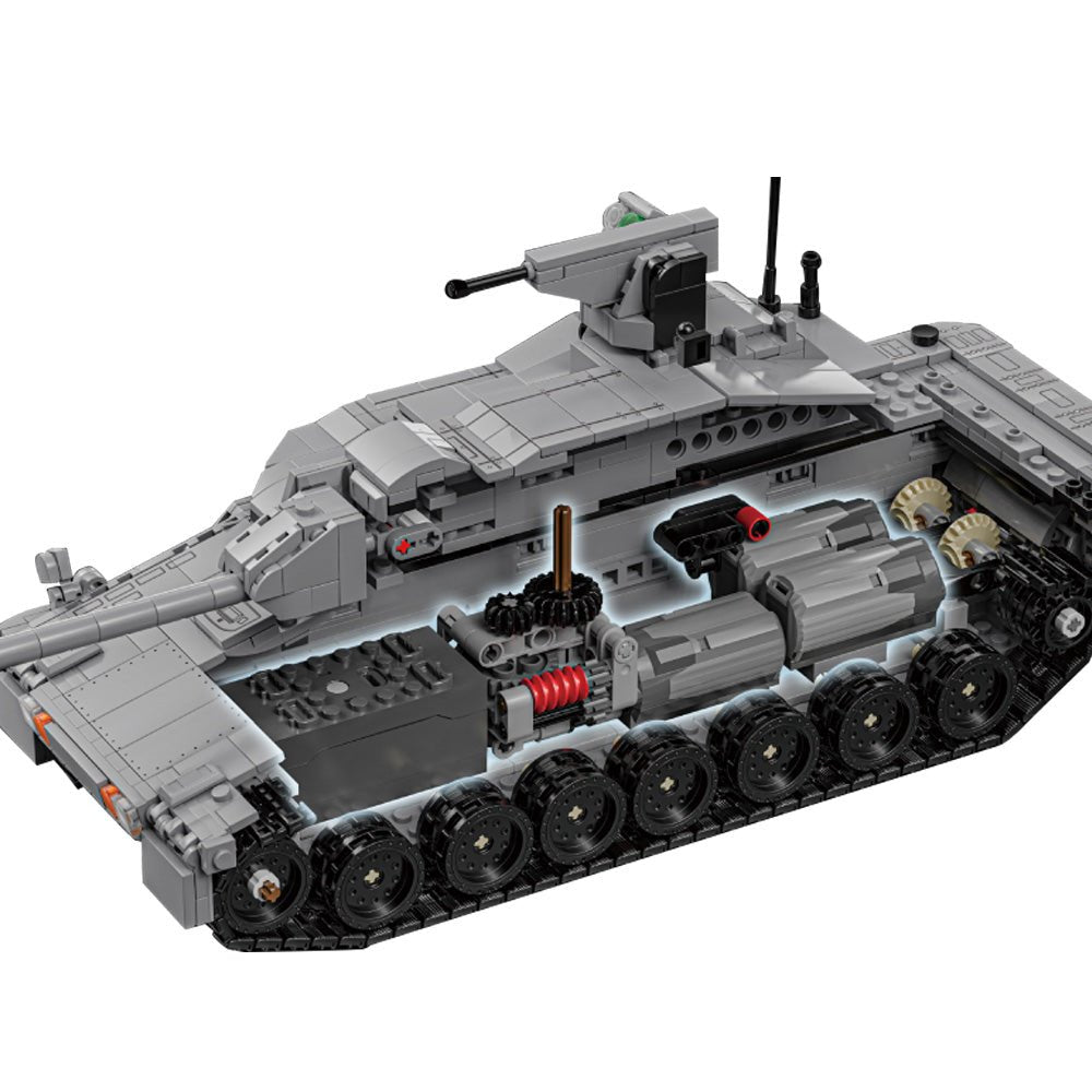 12GO 96002 - Enhanced Main Battle Tank - vue 6 | Power Blockz