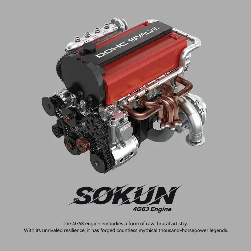 PB8861 - JDM 4G63 Engine - vue 3 | Power Blockz