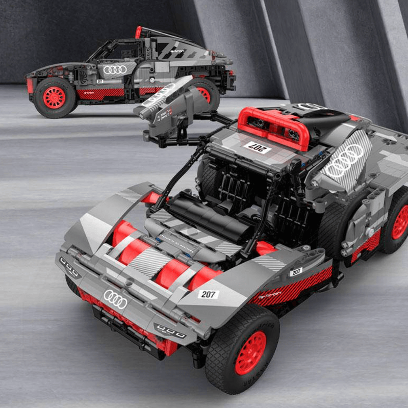 Rastar 92700 - Remote Controlled 4x4 RS Q e-tron - vue 9 | Power Blockz