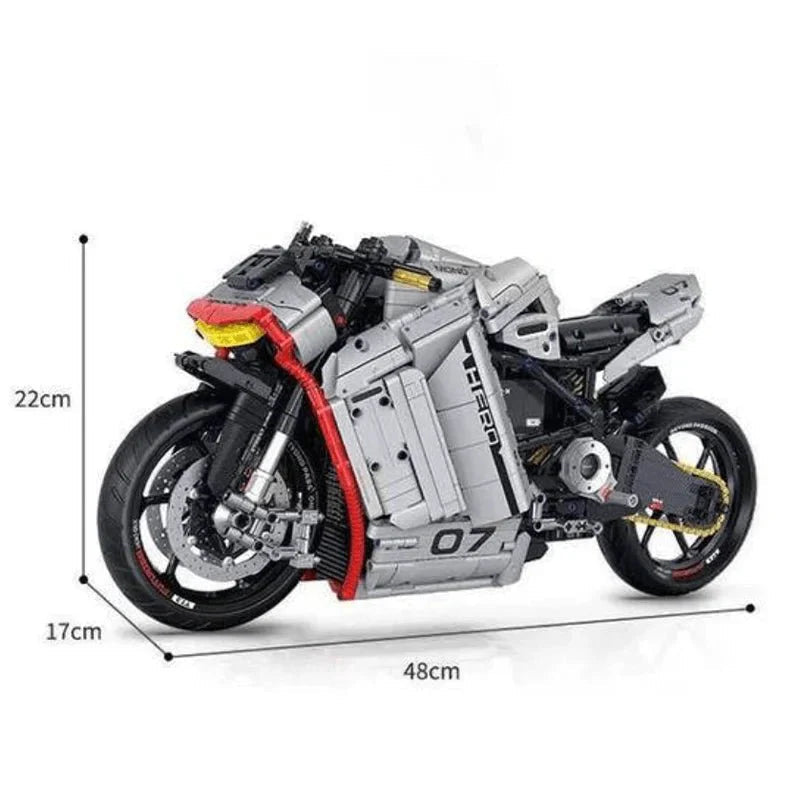 GULY 60507 - Cyberpunk Street Bike - vue 9 | Power Blockz