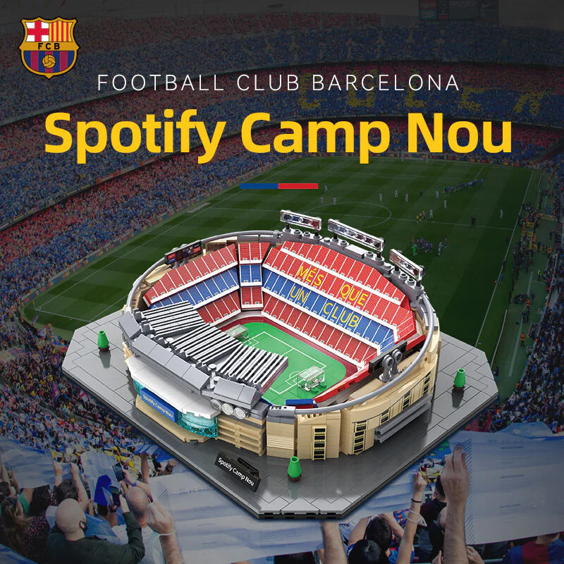 C66023W with our box - FC Barcelona Spotify Camp Nou - vue 4 | Power Blockz