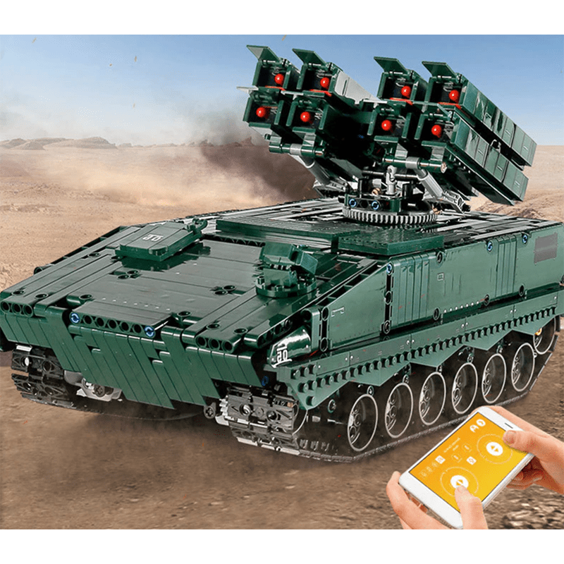 Mould King 20001 - Remote Controlled Missile Shooter - vue 2 | Power Blockz