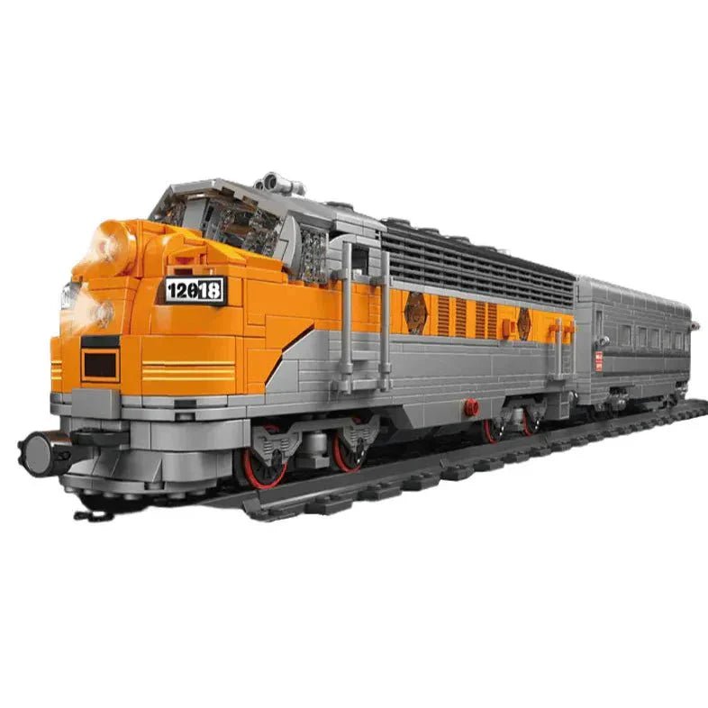 Mould King 12018 - EMD F7 Locomotive | Power Blockz